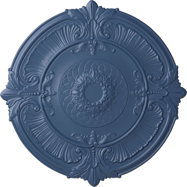 Ekena Millwork Attica Ceiling Medallion (Fits Canopies up to 3 3/4"), Hand-Painted Americana, 39 1/2"OD x 2 1/2"P CM39ATAMF - main